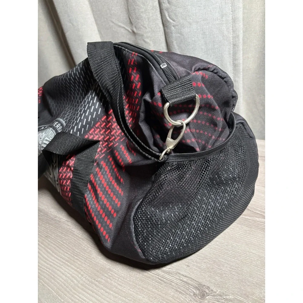 AMG Affalterbach Duffel Bag Black Red Graphic Travel Gym Bag Carry On